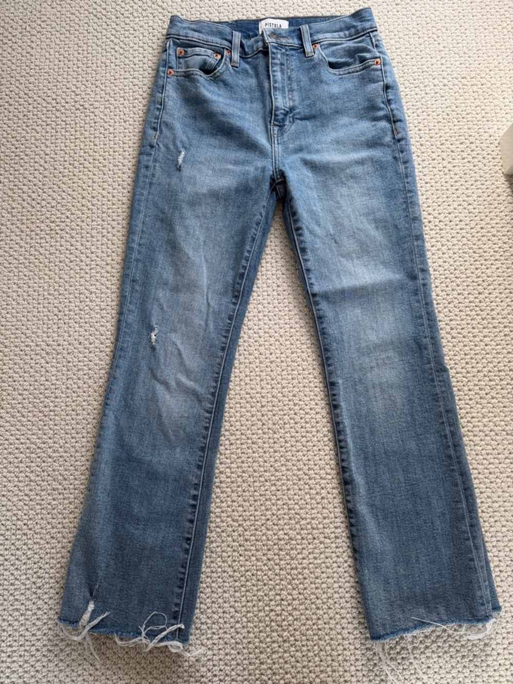 pistola Medium Blue Flare Jeans